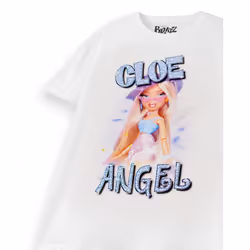 Bratz Short Sleeved T-Shirt (Womens White) - XXX-Large