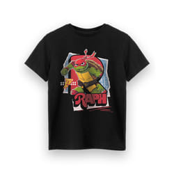 Teenage Mutant Ninja Turtles Short Sleeved T-Shirt (Boys Black) - 3-4 Years