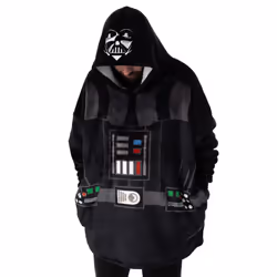 Star Wars Blanket Hoodie (Unisex Black)
