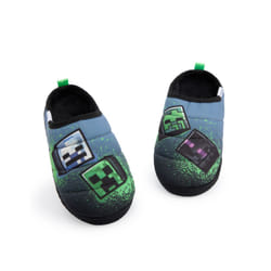 Minecraft Slip On Loafer Slippers (Boys Multicoloured) - 13 UK Child