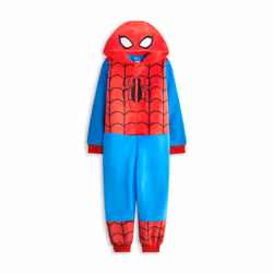Marvel Onesie (Unisex Kids Blue) - 9-10 Years