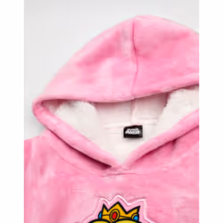 Nintendo Blanket Hoodie (Girls Pink) - 6-8 Years