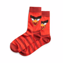 Angry Birds Mug and Sock Gift Set (Womens Red)
