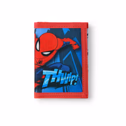 Spiderman Velcro Wallet (Boys Multicoloured)