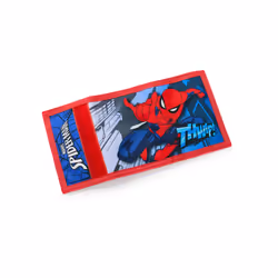 Spiderman Velcro Wallet (Boys Multicoloured)