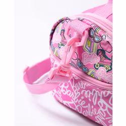 Barbie Lunch Bag Bottle and Snack Pot (Girls Pink)