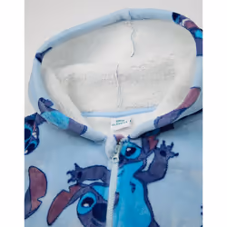 Disney Zip Through Blanket Hoodie (Girls Blue)