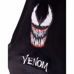 Marvel Blanket Hoodie (Mens Black)