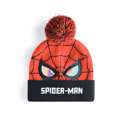 Marvel Beanie and Gloves Set (Boys Multicoloured)