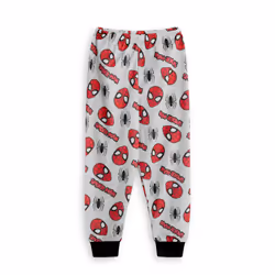 Marvel Short Sleeve Long Leg Pyjama Set (Boys Red) - 5-6 Years