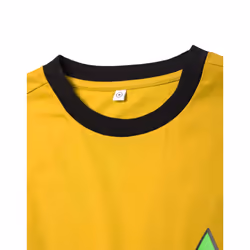 Star Trek Short Sleeved T-Shirt (Mens Yellow) - XXX-Large