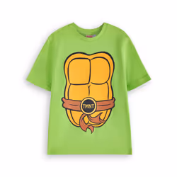 Teenage Mutant Ninja Turtles Short Sleeved T-Shirt (Mens Green) - Small