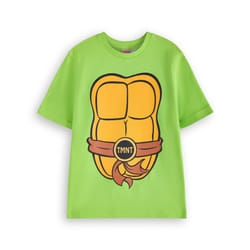 Teenage Mutant Ninja Turtles Short Sleeved T-Shirt (Mens Green) - Medium