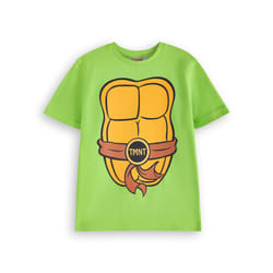Teenage Mutant Ninja Turtles Short Sleeved T-Shirt (Boys Green) - 4-5 Years