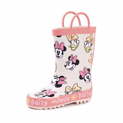 Disney Wellington Boots with Handles (Girls Pink) - 9 UK Child