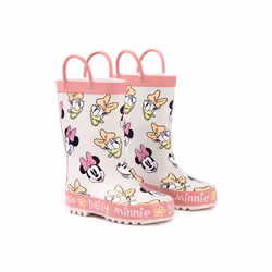 Disney Wellington Boots with Handles (Girls Pink) - 9 UK Child