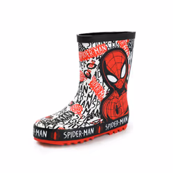 Spiderman Wellington Boots without Handles (Boys Red) - 12 UK Child