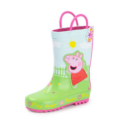 Peppa Pig Wellington Boots with Handles (Unisex Kids Multicoloured) - 8 UK Child
