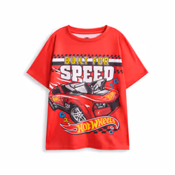 Hot Wheels Multi-Pack of 2 Long Leg Pyjama Set (Boys Multicoloured)