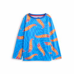 Hot Wheels Multi-Pack of 2 Long Leg Pyjama Set (Boys Multicoloured)