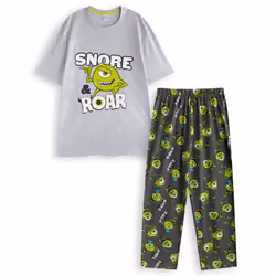 Disney Short Sleeve Long Leg Pyjama Set (Mens Multicoloured) - Small