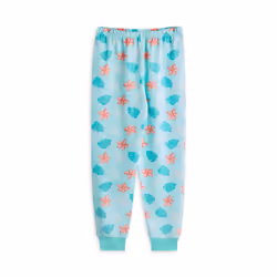 Disney Short Sleeve Long Leg Pyjama Set (Girls Blue) - 8-9 Years