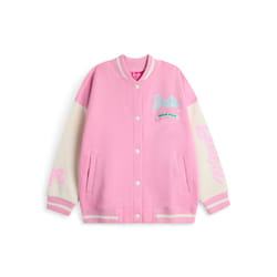 Barbie Bomber Jacket (Girls Pink) - 7-8 Years