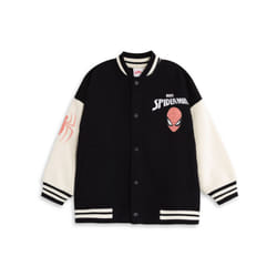 Marvel Bomber Jacket (Boys Black) - 7-8 Years