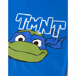 Teenage Mutant Ninja Turtles Short Sleeved T-Shirt (Boys Blue) - 5-6 Years