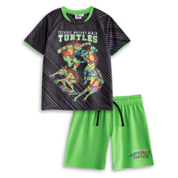 Teenage Mutant Ninja Turtles Football Kit (Boys Black) - 3-4 Years