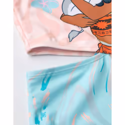 Disney Moana 1 Piece Swimming Costume (Girls Multicoloured) - 3-4 Years