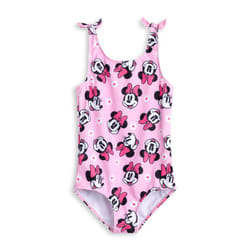 Disney 1 Piece Swimming Costume (Girls Pink) - 3-4 Years
