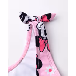 Disney 1 Piece Swimming Costume (Girls Pink) - 6-7 Years