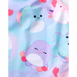 Squishmallows 1 Piece Swimming Costume (Girls Multicoloured) - 7-8 Years