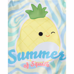Squishmallows 1 Piece Swimming Costume (Girls Yellow) - 11-12 Years