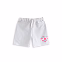Barbie T-Shirt and Shorts Set (Girls Pink) - 3-4 Years