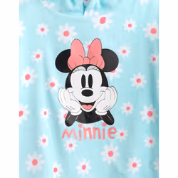 Disney 2 Piece Towelling Co-ord (Girls Blue) - 18-24 Months