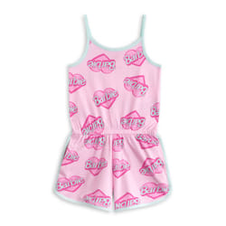 Barbie Sleeveless Playsuit (Girls Pink) - 3-4 Years