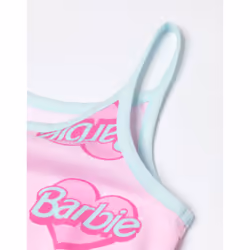 Barbie Sleeveless Playsuit (Girls Pink) - 5-6 Years