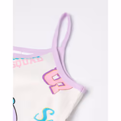 Squishmallows Sleeveless Playsuit (Girls Multicoloured) - 5-6 Years