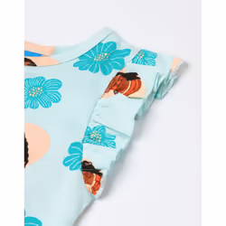 Disney Moana Sleeveless Playsuit (Girls Green) - 2-3 Years