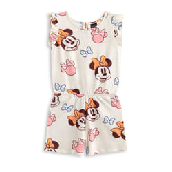 Disney Minnie Mouse Sleeveless Playsuit (Girls Multicoloured) - 5-6 Years