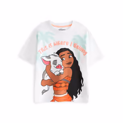 Disney Moana Multi-Pack of 2 Short Sleeve Short Leg Pyjama Set (Girls Multicoloured) - 8-9 Years
