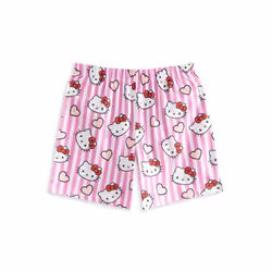 Hello Kitty Multi-Pack of 2 Short Sleeve Short Leg Pyjama Set (Girls Pink) - 3-4 Years