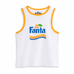 Coca Cola Vest and Shorts Pyjama Set (Womens Orange) - Large