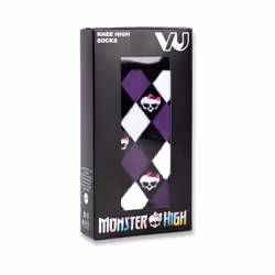 Monster High Knee-Length Socks (Womens Purple)