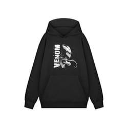 Marvel Hoodie (Mens Black) - Small