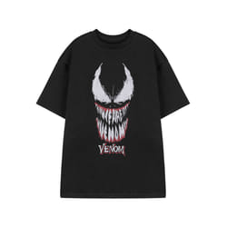 Marvel Short Sleeved T-Shirt (Mens Black) - X-Large