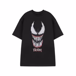 Marvel Short Sleeved T-Shirt (Mens Black) - XXX-Large