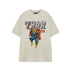 Marvel Short Sleeved T-Shirt (Mens Beige) - XXX-Large